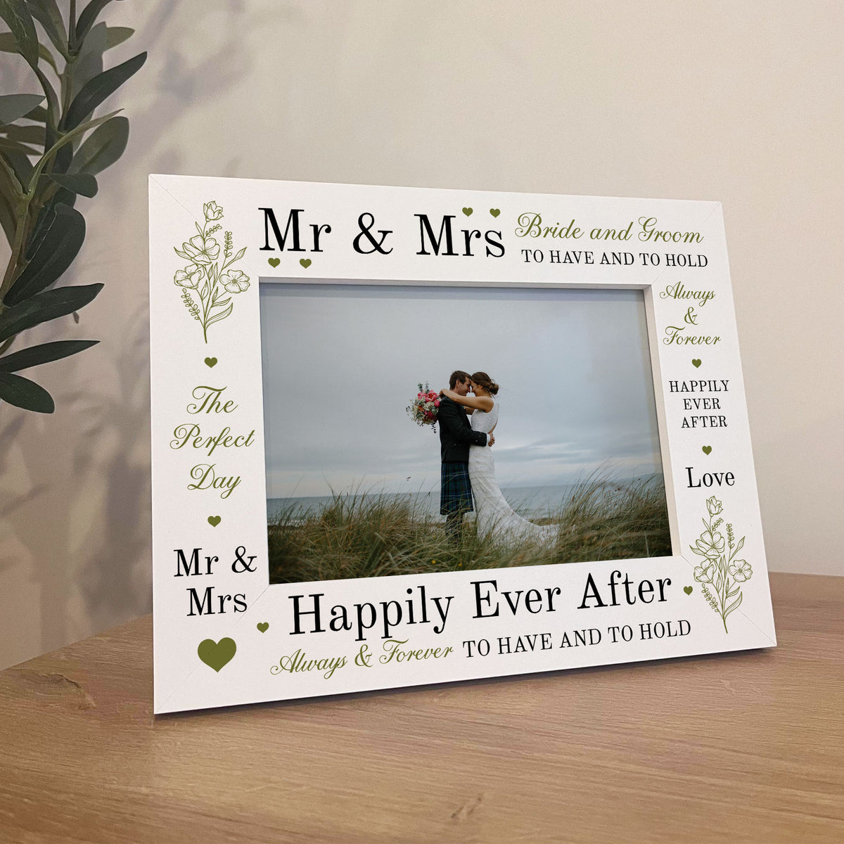 Wedding Frame 7X5 Picture Frame Wedding Gifts for Couple