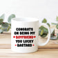 Funny Boyfriend Mug Congrats On Being My Boyfriend Mug Gift