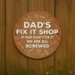 Funny Gift For Dad For Birthday Fathers Day DADS FIX IT SHOP