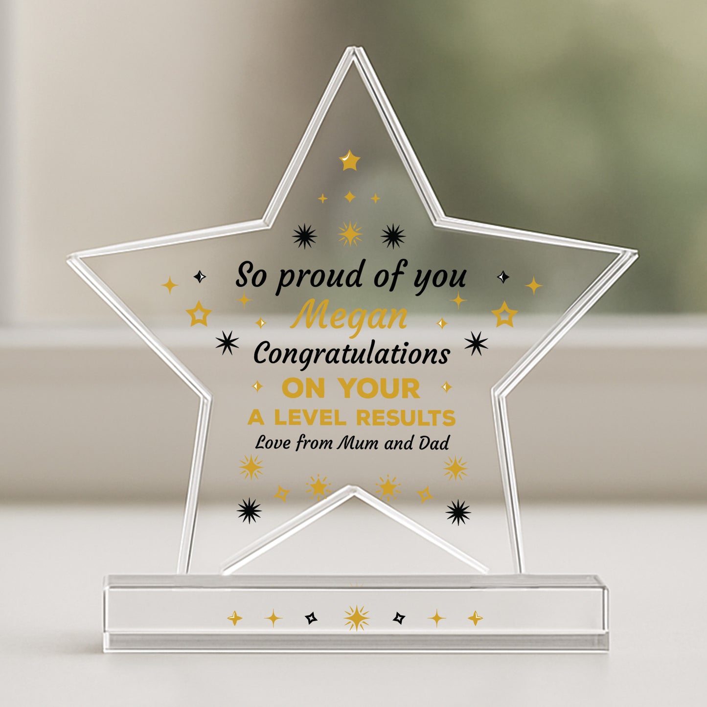 Personalised Congratulations Gift For A Level Results Day
