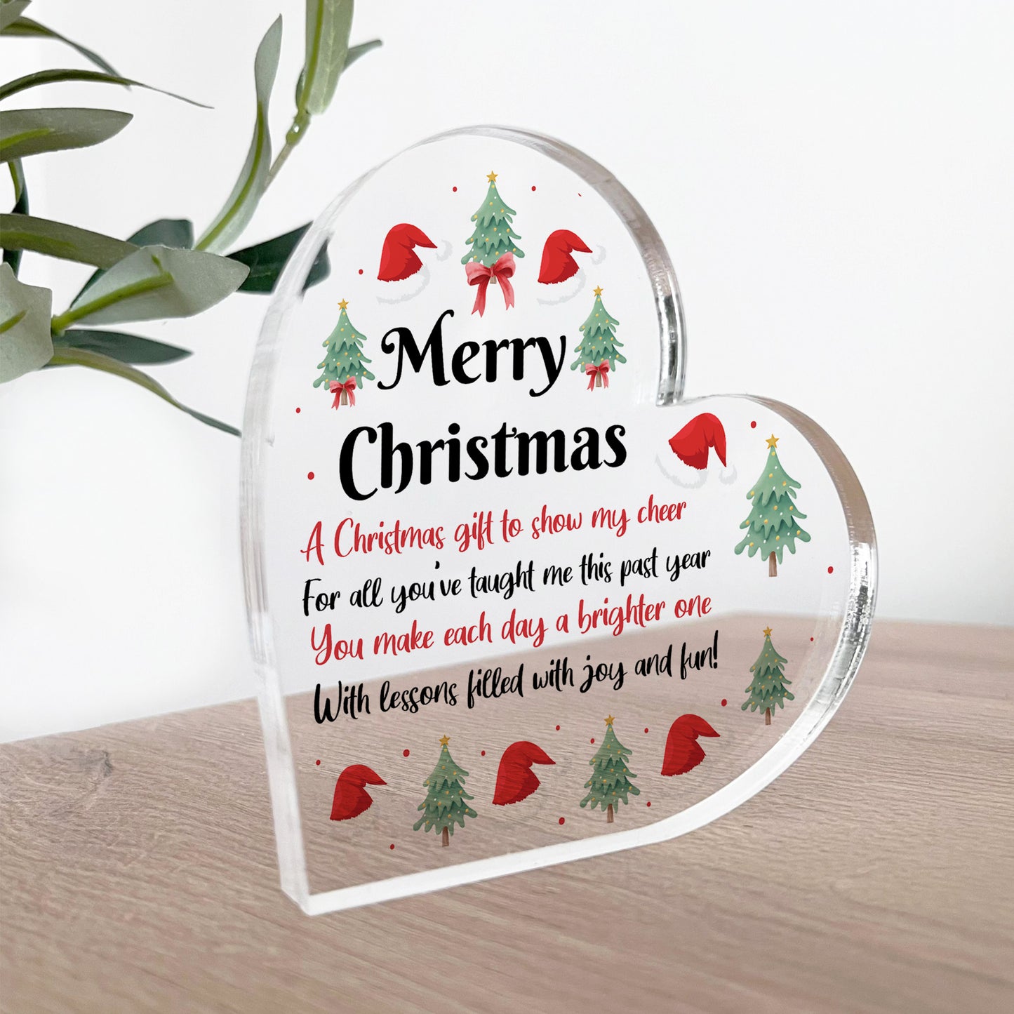 Thank You Gift For Christmas For Teacher Nursery Teacher School