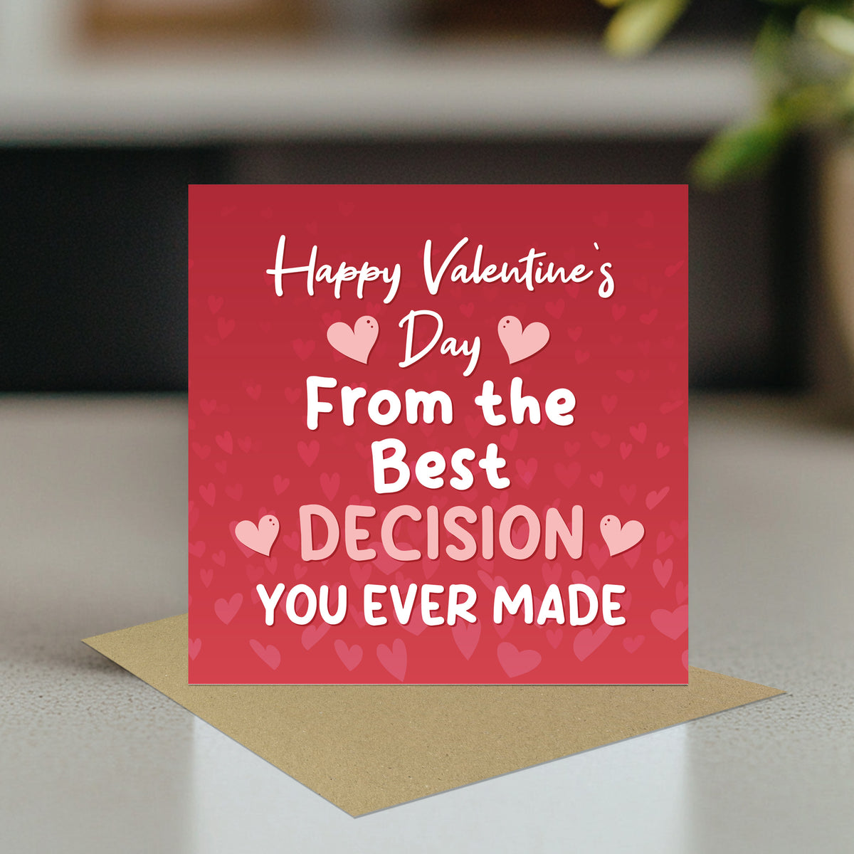 Valentines Day Card for Wife Husband Girlfriend Boyfriend