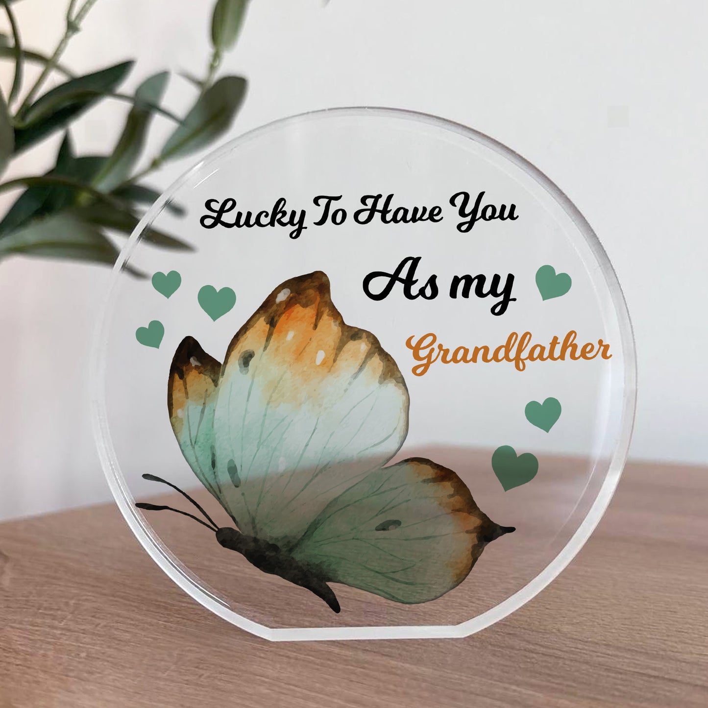 Grandfather Acrylic Plaque Gifts Grandad Gifts For Birthday