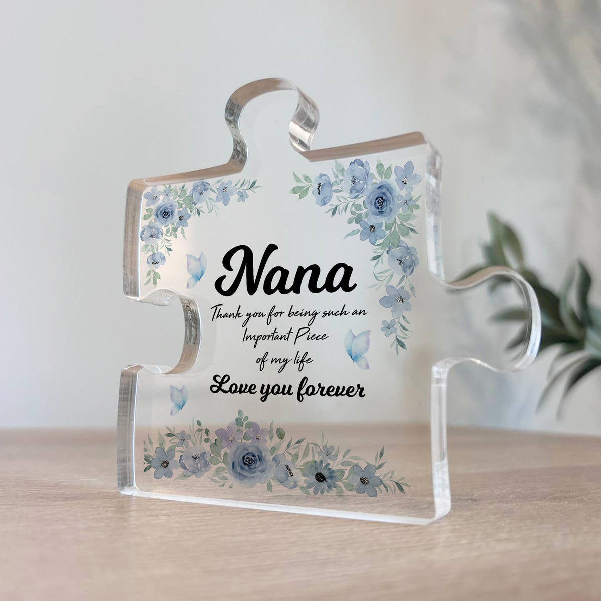 Nana Gifts Important Piece Of My Life Thank You Gift For Nana
