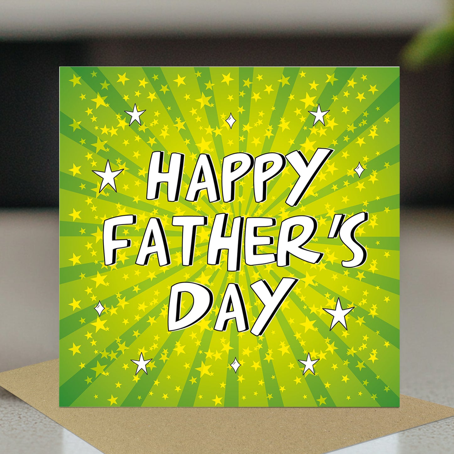 Fathers Day Card For Dad Card From Daughter and Son Happy Father