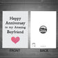 Anniversary Card For Boyfriend Anniversary Cards For Him