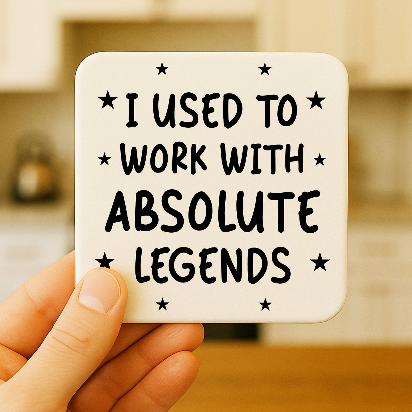 Funny Colleague Gift Used Tio Work With Absolute Legends Coaster