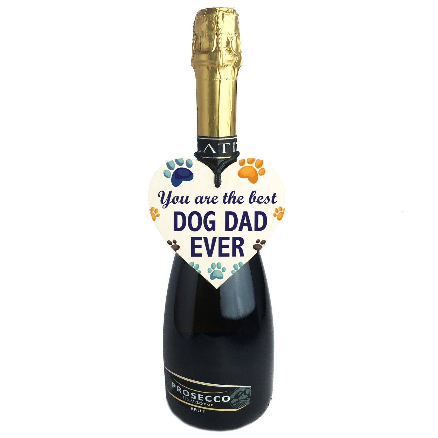 Dog Dad Gift For Fathers Day Birthday Wooden Hanging Heart Gift