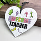 Teacher Gift Hanging Heart Thank You Gift AWESOME Teacher