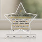 Retirement Gifts for Women Men Unique Acrylic Star Plaque