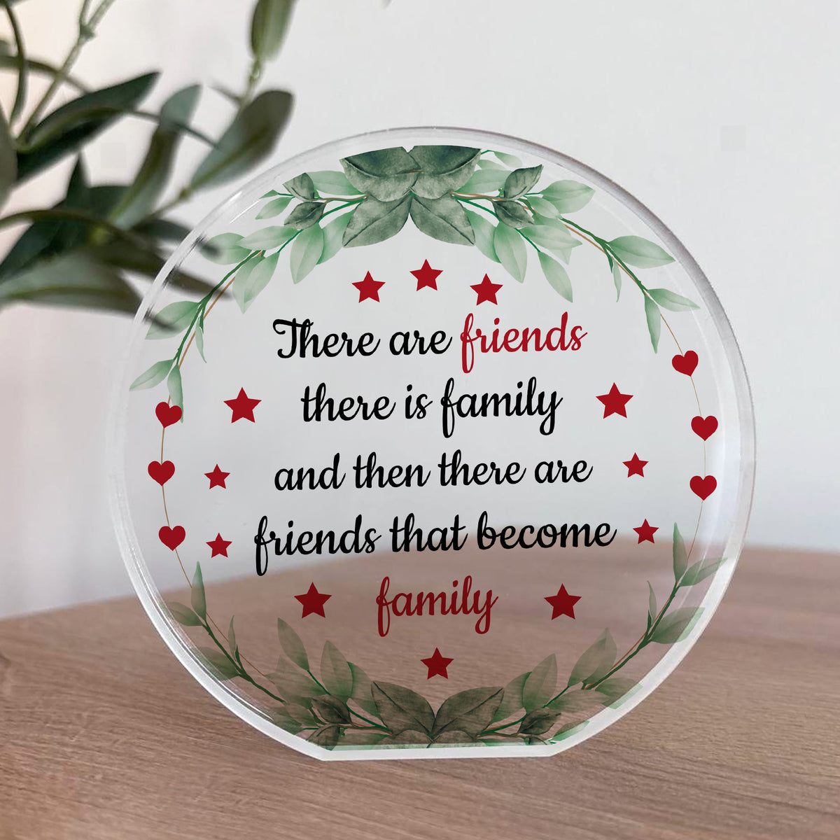 Friendship Gift For Best Friend Acrylic Plaque Best Friends