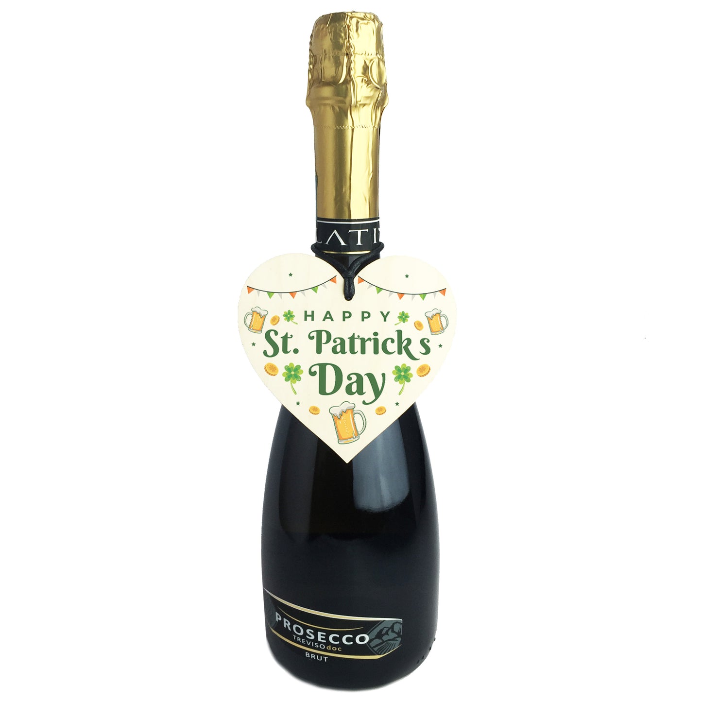 Happy St Patricks Day Wood Heart St Patrick's Day-Irish Day Gift