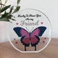 Friendship Gifts For Him Her Acrylic Plaque BEST FRIEND GIFT