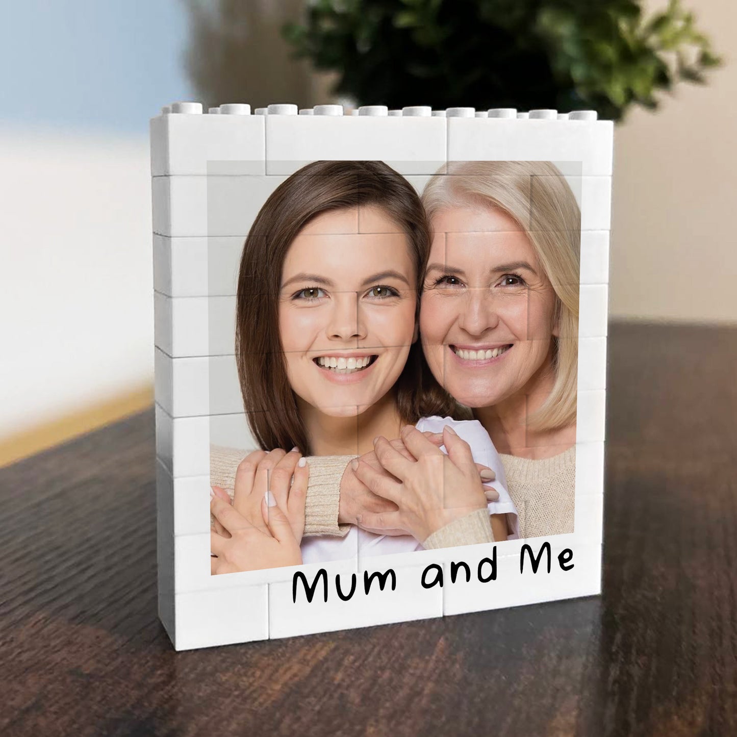 Personalised Gift For Mum Photo Plaque Mum And Me Gift