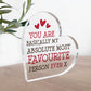 Most Favourite Person Ever Romantic Gift For Boyfriend