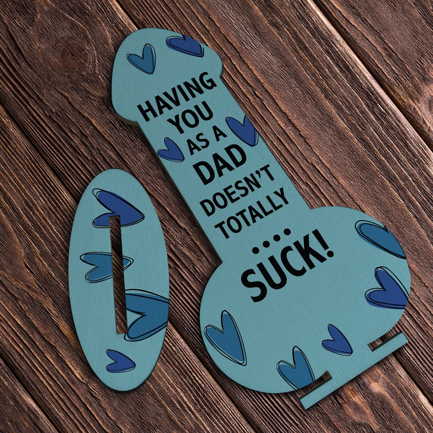 Funny Dad Wooden Plaque Dad Gift For Birthday Fathers Day