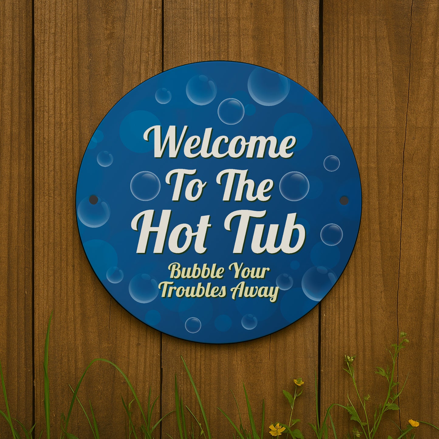 Welcome To The Hot Tub Sign Hot Tub Sign For Outdoor