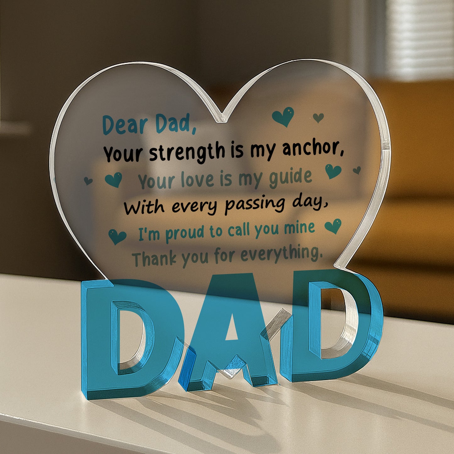 Dad Gifts For Dad Birthday Gifts Acrylic Plaque Dad Birthday
