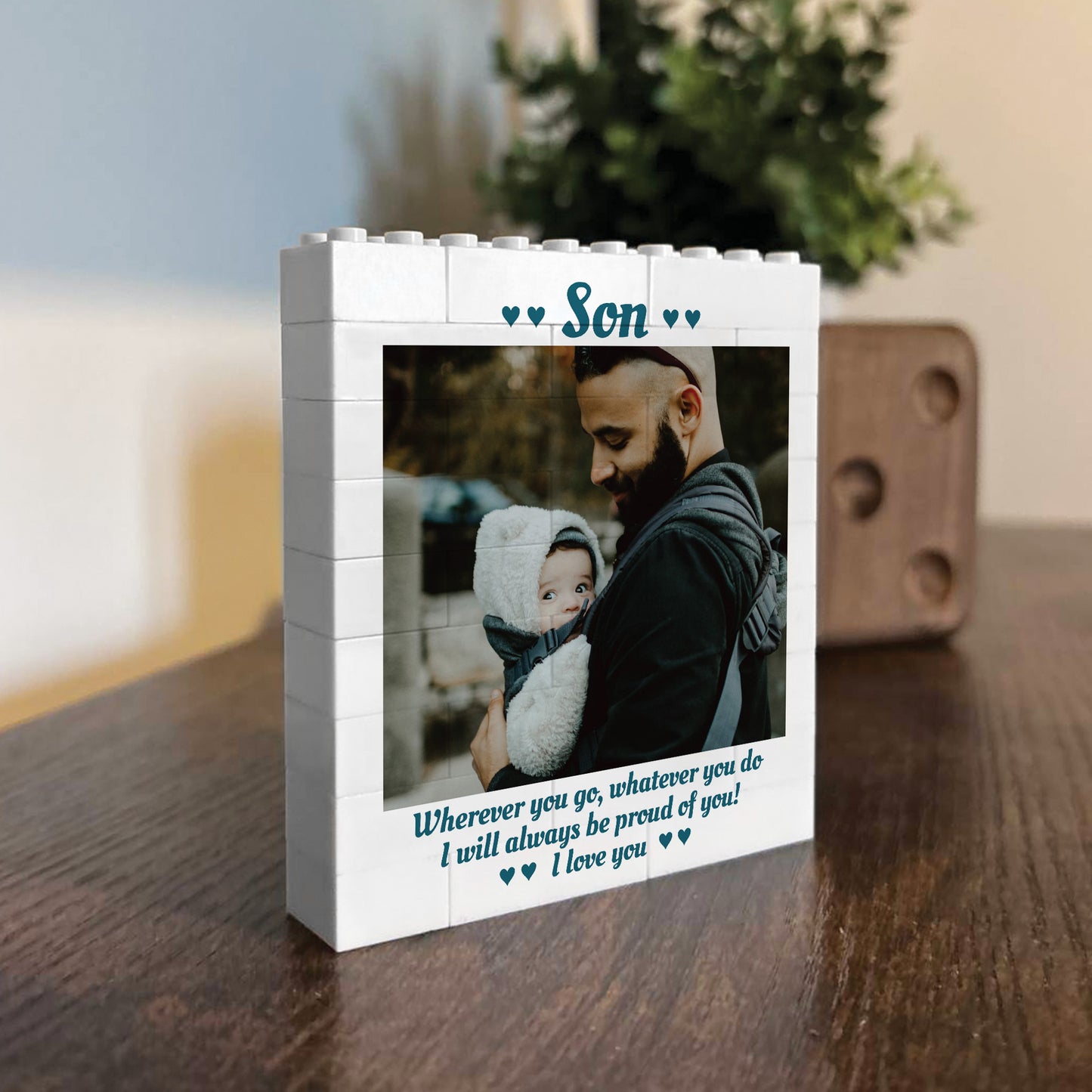 Gifts For Son Birthday From Mum And Dad Brick Photo Block