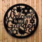 Garden Welcome Sign Garden Signs For Outside Acrylic Wall Plaque