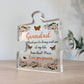 Grandad Birthday Gifts Presents Standing Plaque Keepsake