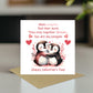 You Are My Penguin Card Greetings Card for Couple Valentines
