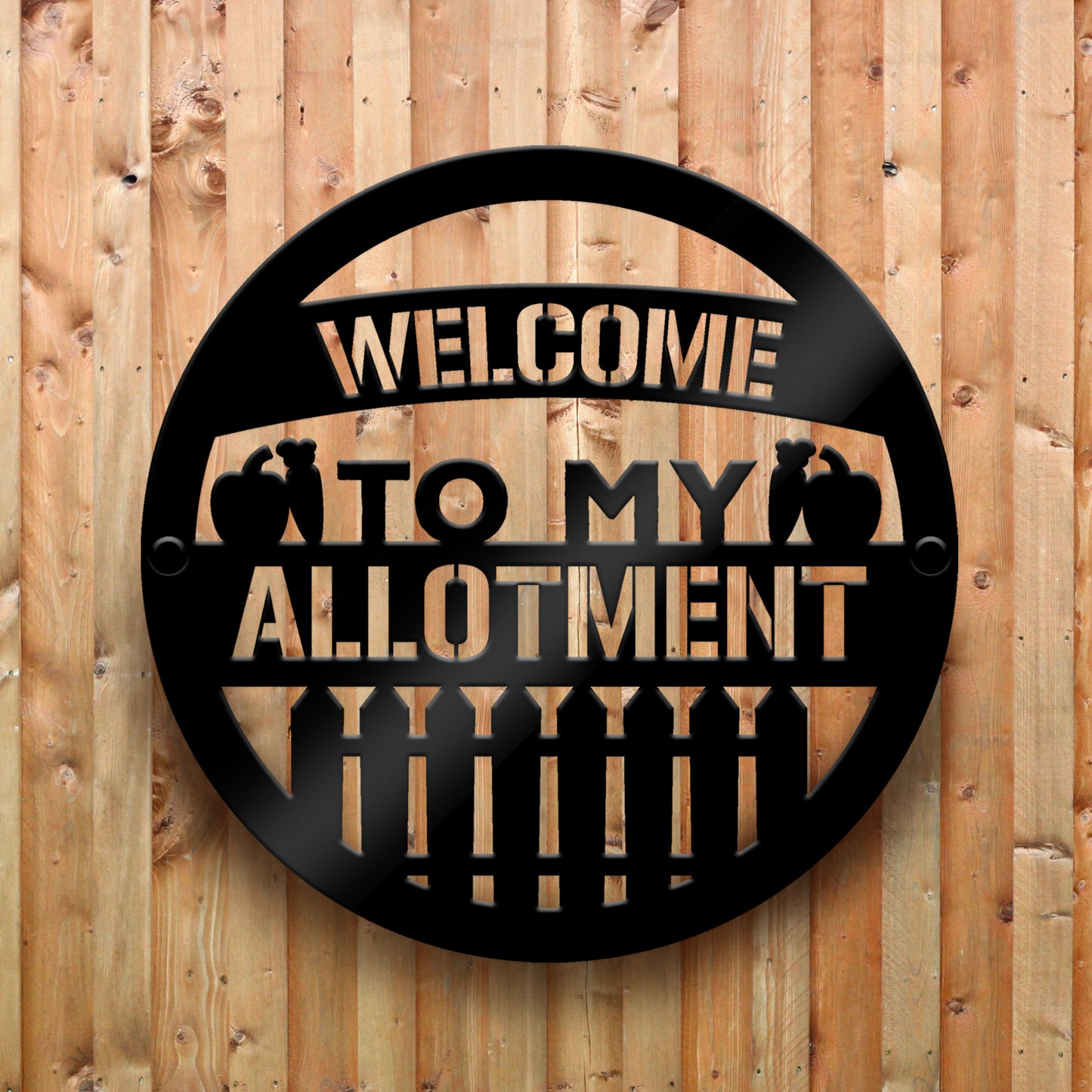 Welcome To My Allotment Sign For Garden Shed Garage Wall Sign