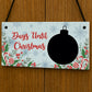 Christmas Countdown Plaque For Kids Children Days Until Christma