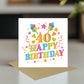 40th Birthday Cards for Women Birthday Card For Friends Family