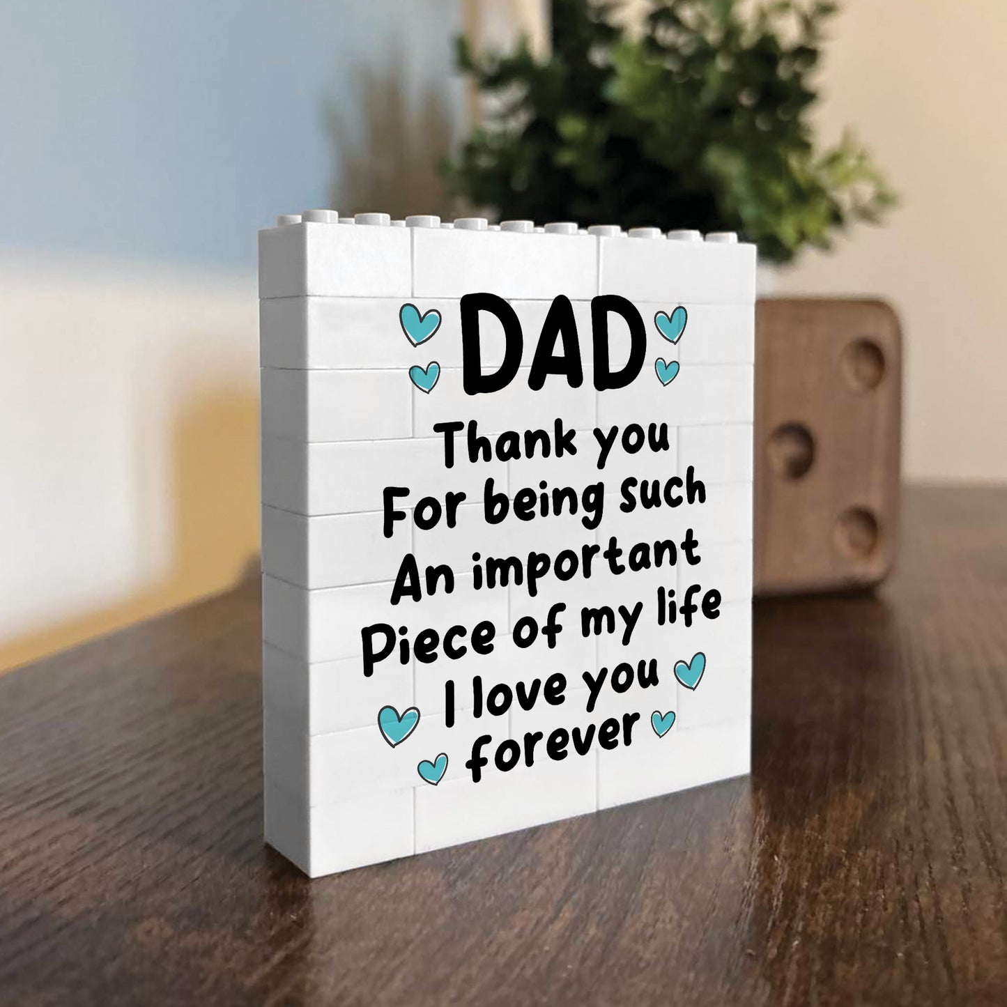 Dad Gift Building Block Puzzle Gift Thank You Gifts For Him Dad