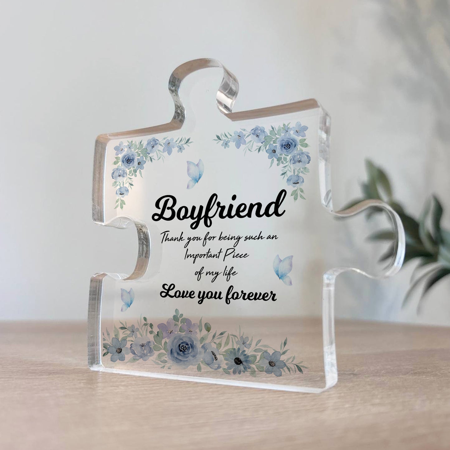 Boyfriend Gifts Important Piece Of My Life Thank You Gift