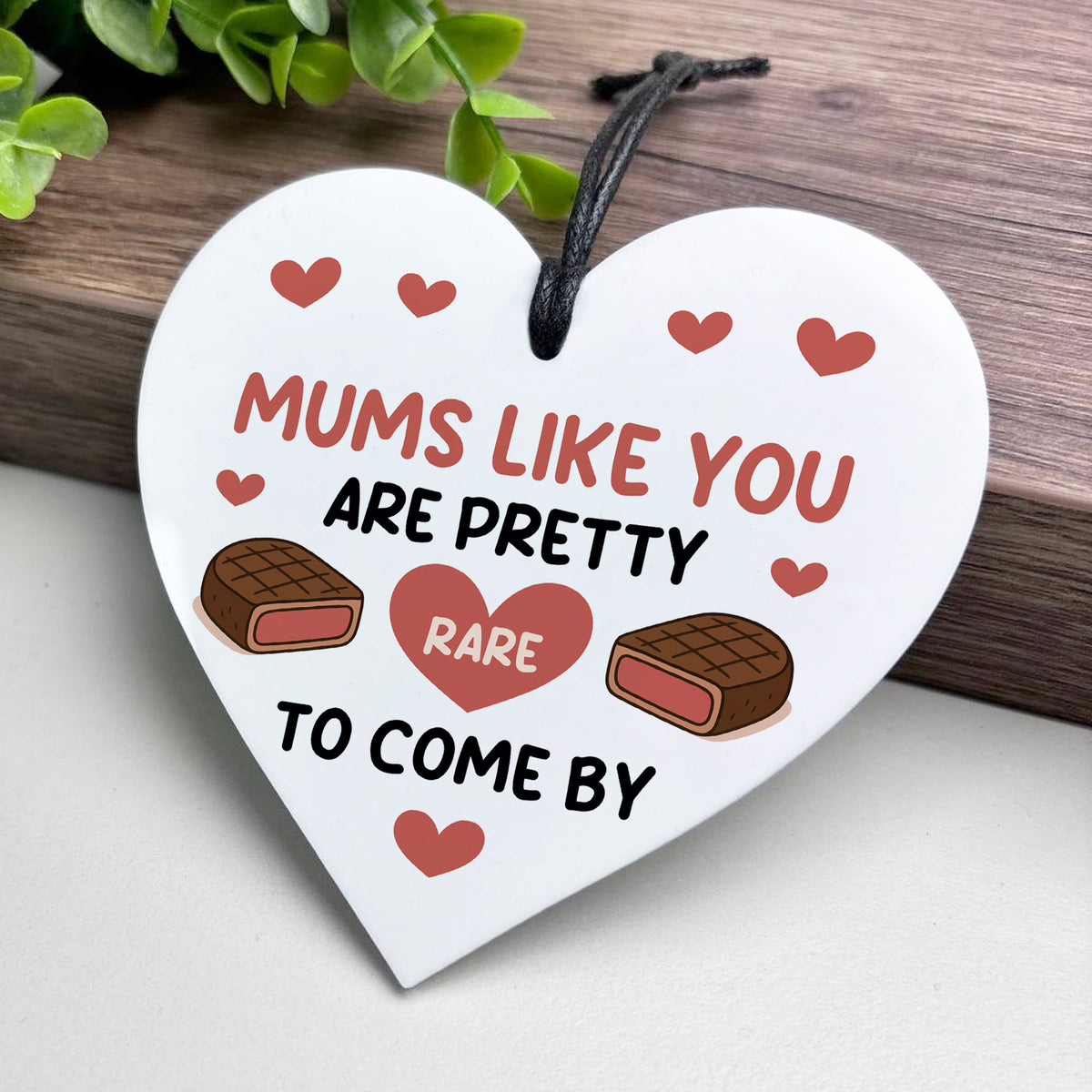 Funny Gifts For Mum Mums Rare To Come By Heart Plaque Mum Gifts