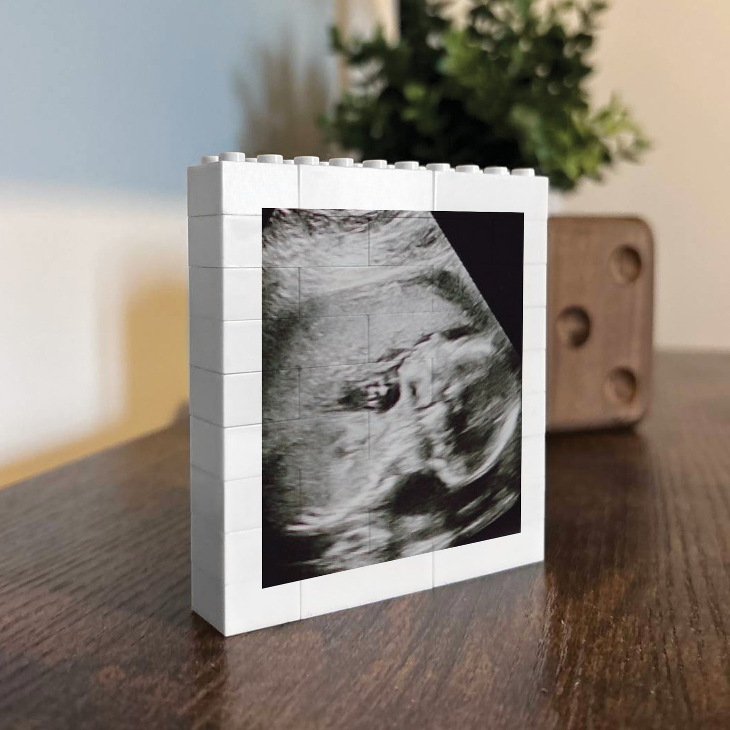 Personalised Baby Scan Photo Plaque Pregnancy Annoucement Gifts