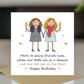 Funny Card For Best Friend Birthday With Kraft Envelope Birthday