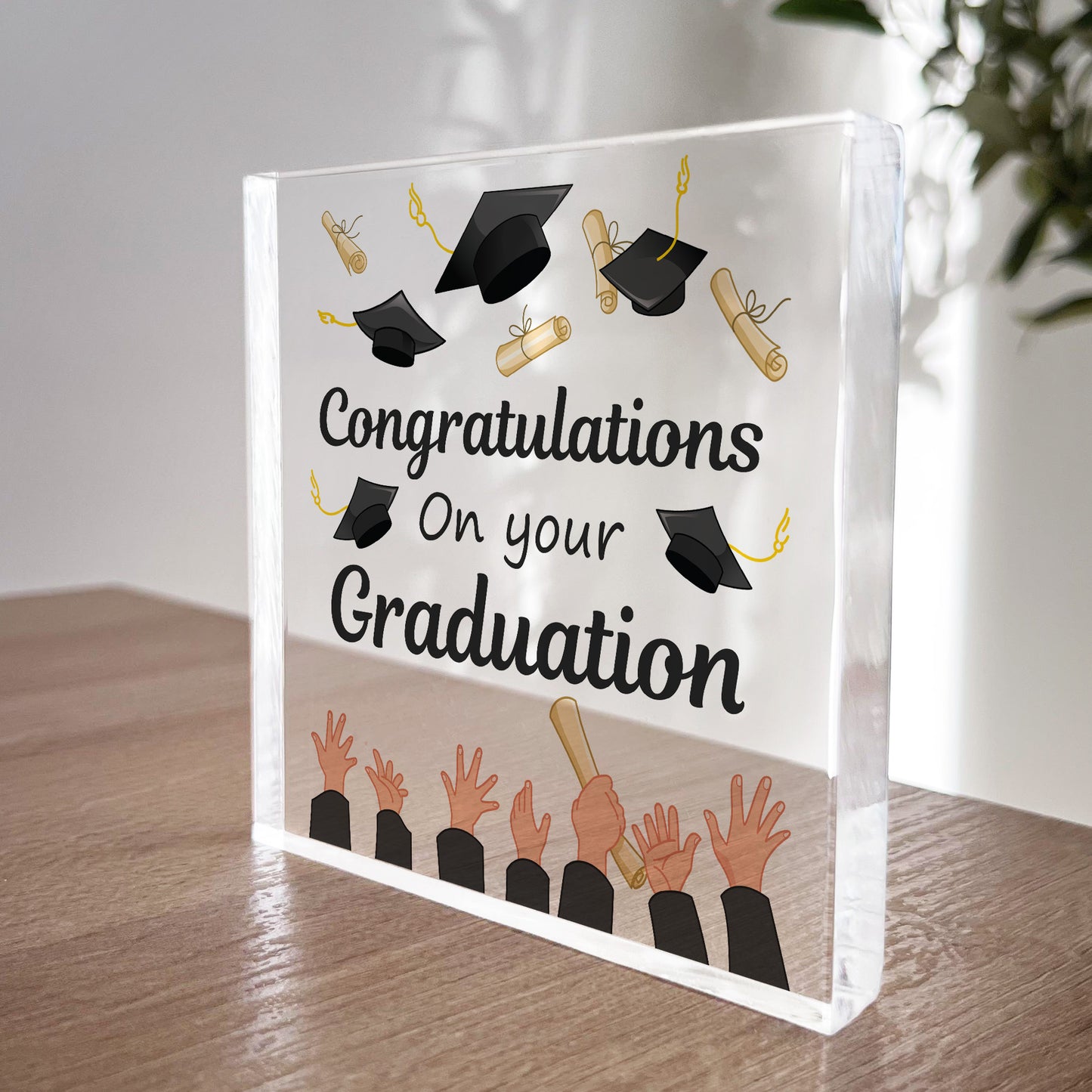 Graduation Gifts For Him Her Acrylic Freestanding Plaque