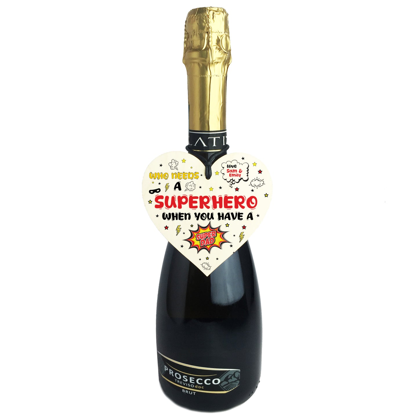 PERSONALISED Daddy Dad Superhero Fathers Day Gifts From Son