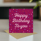 Happy Birthday Cards For Her With Envelope Polka Dot Card