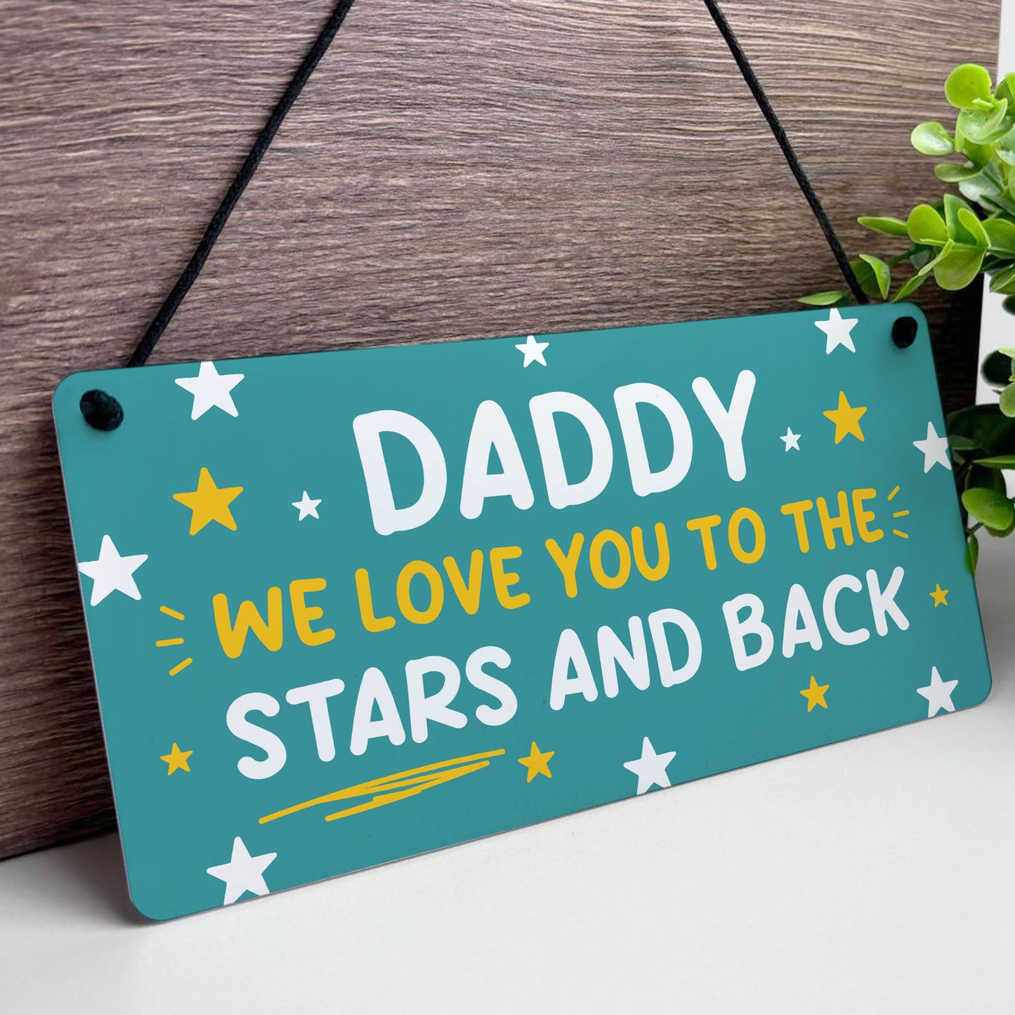 Daddy Gift For Birthday Fathers Day We Love You To The Stars