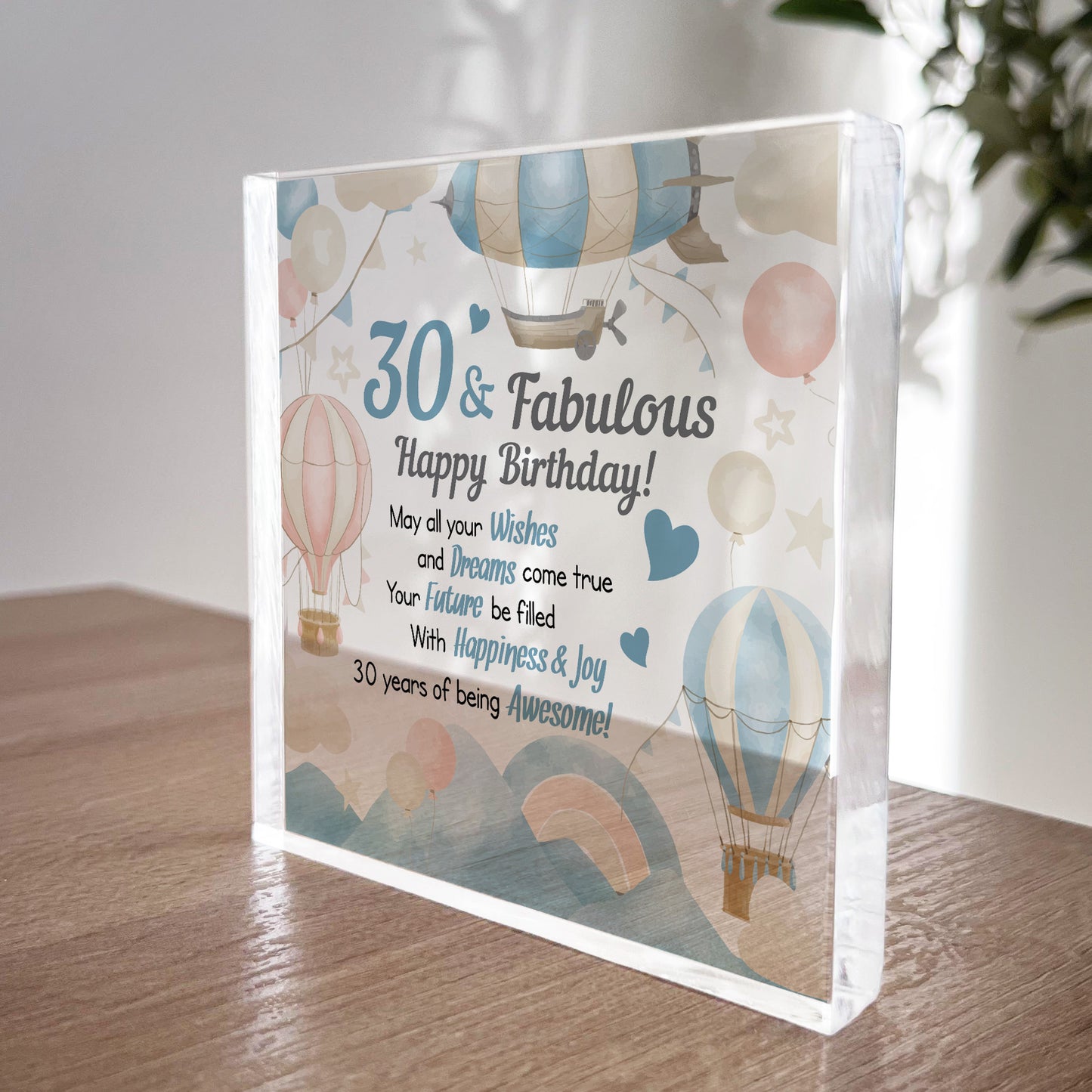 30th Birthday Gift For Women Her 30 Years Old Today