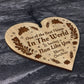Best Nan Gifts For Christmas Wood Heart Tree Decoration Gift