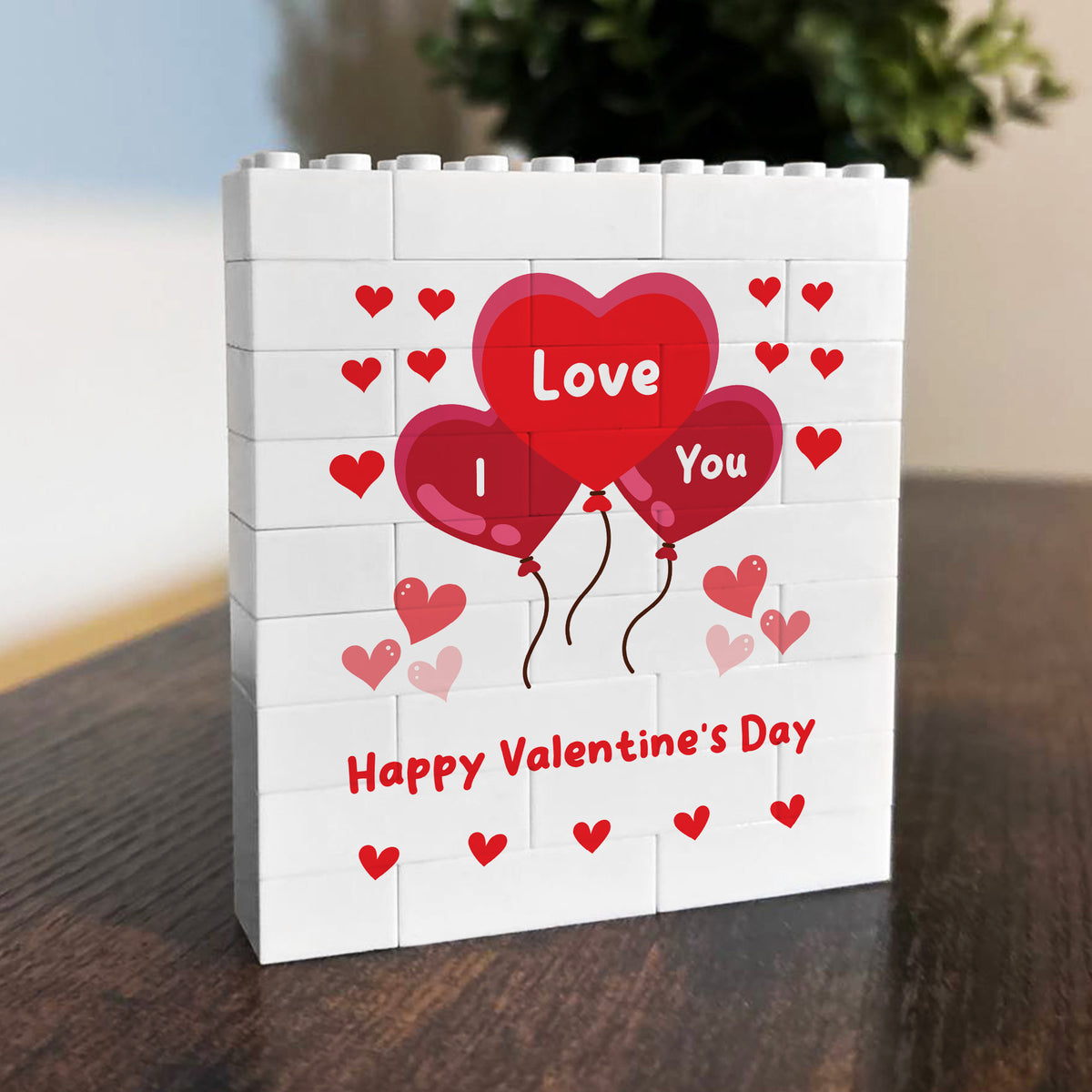 Happy Valentines Day Gift Building Bloc, Gift for Boyfriend