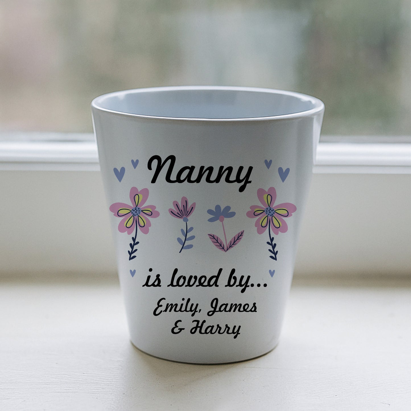 Nanny Gifts For Birthday Christmas Personalised Plant Pot