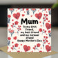 Mothers Day Card For Best Friend Card Mum Card With Envelope
