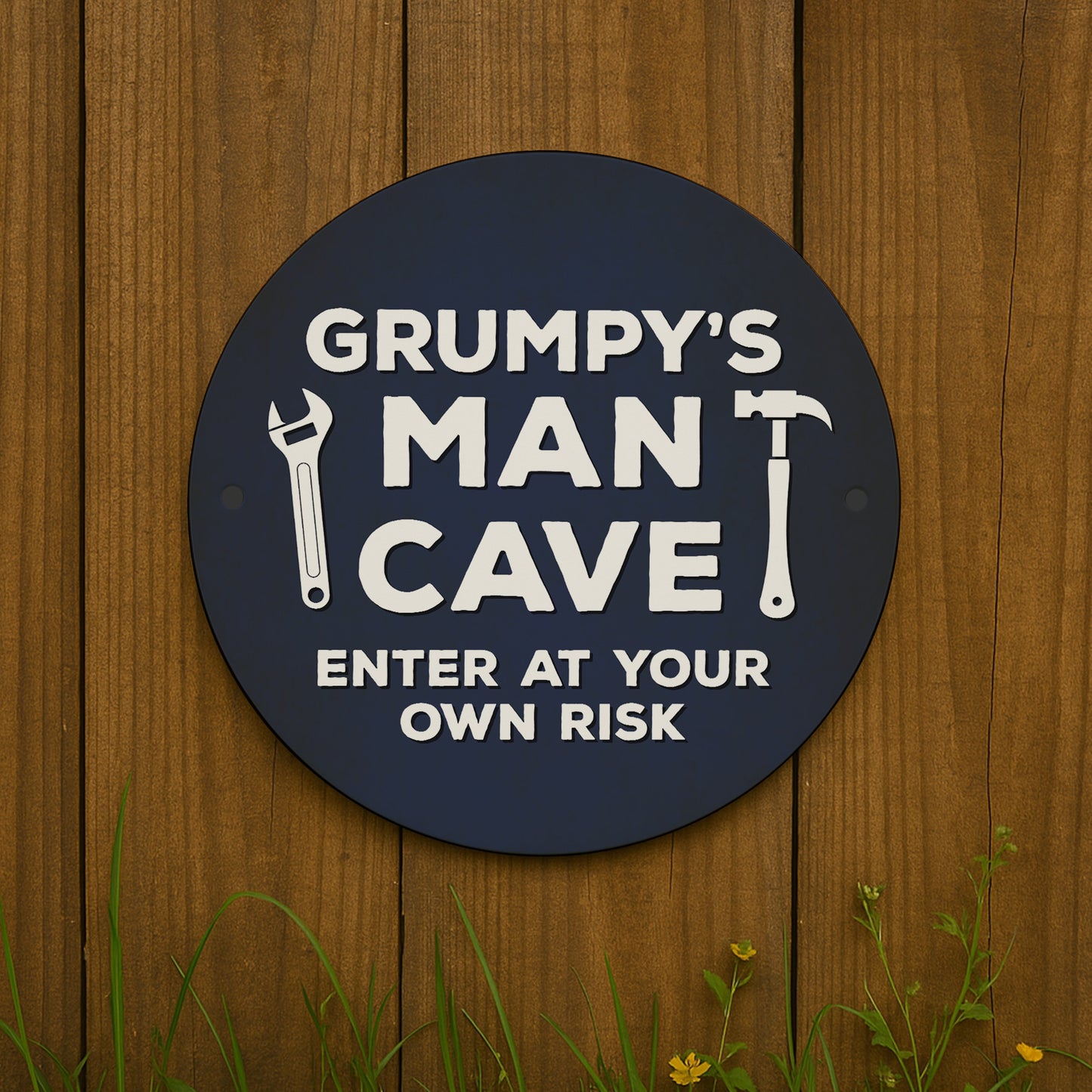 Funny Gift For Grandad Dad Birthday Fathers Day Grumpys Man Cave
