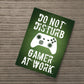 Gaming Print For Boys Bedroom DO NOT DISTURB Games Room PrintChe