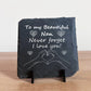 Never Forget I Love You Nan Gift Slate Sign Nan Gift Birthday
