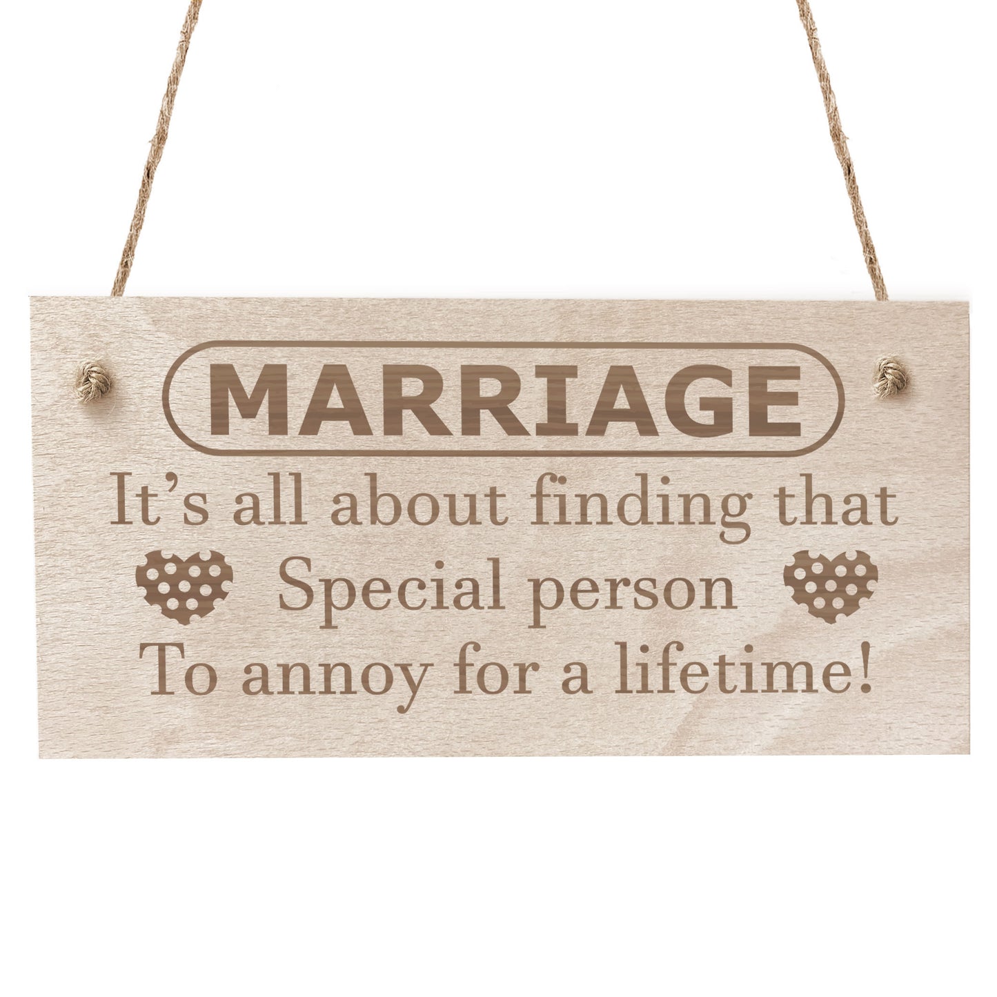 Marriage Is A Special Person To Annoy Funny Anniversary Wedding