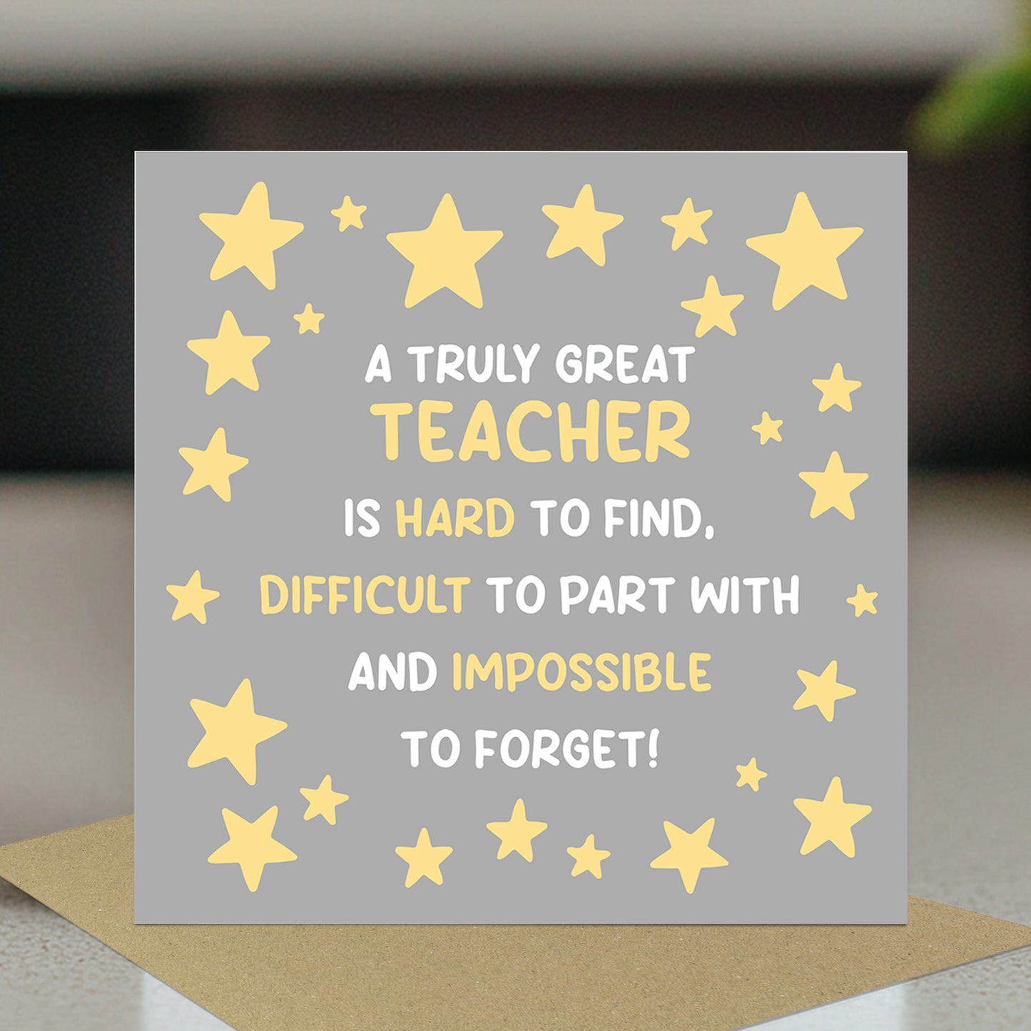 Great Teacher Thank You Cards Leaving School Nursery End of Term