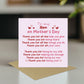 Thank You Card For Nan For Mothers Day, Thank You For Being You