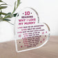 Mummy Gifts From Son Mother And Daughter Gifts Acrylic Heart